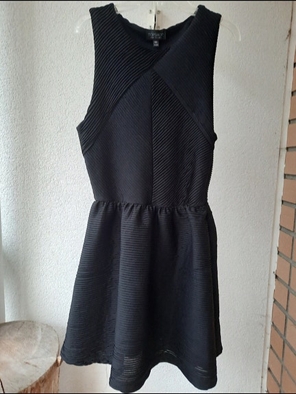 Topshop skater dress mekko. n.M. Musta