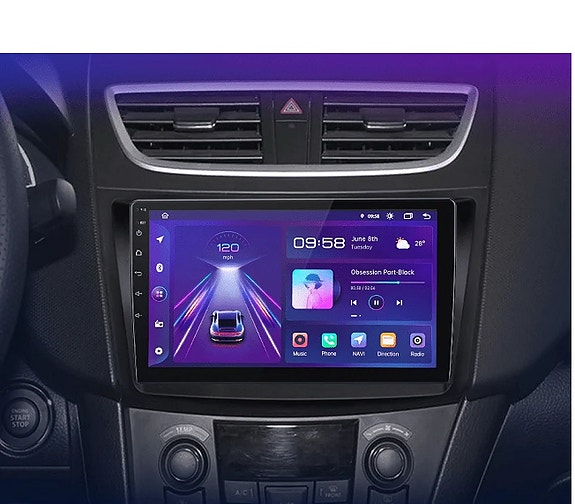 Android soitin Suzuki Swift 2011-2017