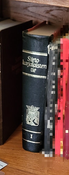 Siirtokarjalaisten tie 1 kirja