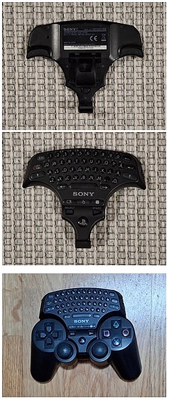 PS3 Playstation - Näppäimistö ohjaimelle / Wireless Keypad