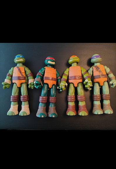 Isot Turtles hahmot