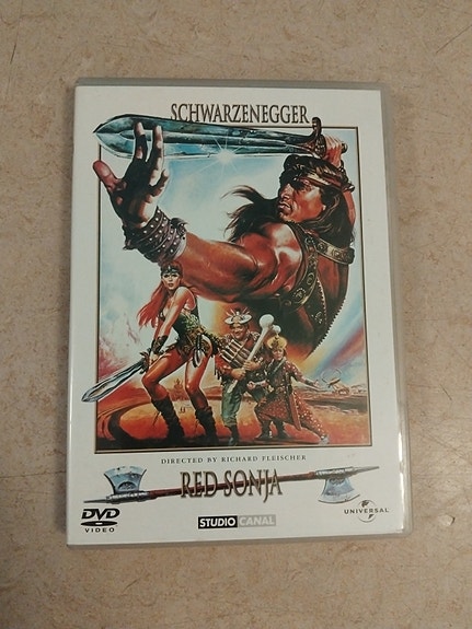Red Sonja DVD elokuva Schwarzenegger