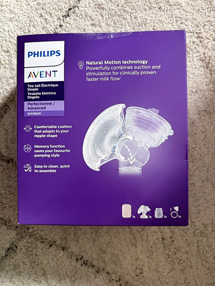 Philips Avent sähköinen rintapumppu SCF395/01 – uusi, käyttämätön