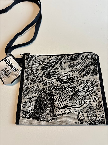 Muumi Mörkö kangaspussukka unisex