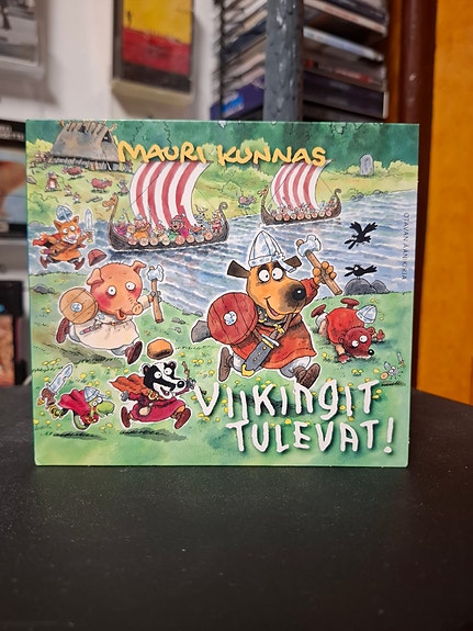 Mauri Kunnas: Viikingit tulevat! -äänikirja CD