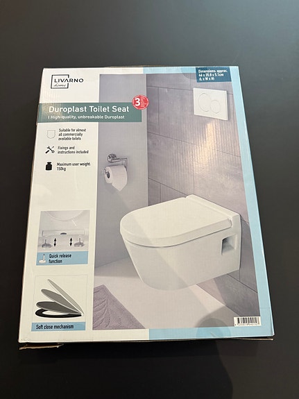 Uusi WC-pöntön kansi