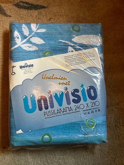 Univision parivuoteen pussilakana 240x210vm