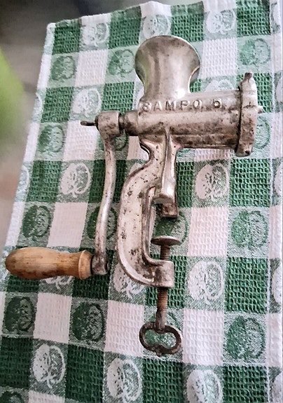 Vintage Sampo 5 lihamylly