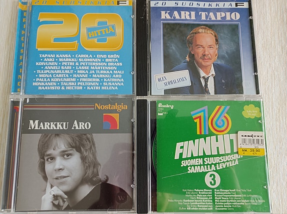 CD Kari Tapio,Markku Aro ja kokoelmat