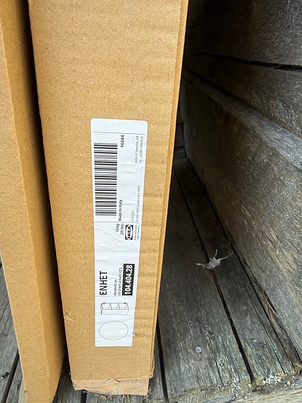 IKEA ENHET peilikaappi