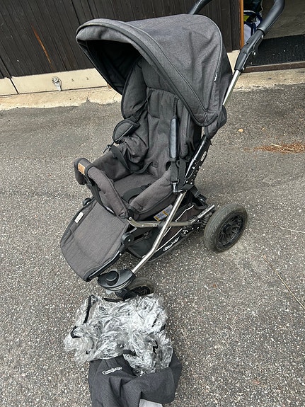 Emmaljunga scooter matkarattaat