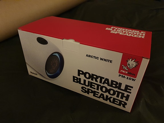 Pexman PM-10 Bluetooth kaiutin, VALKOINEN UUSI!