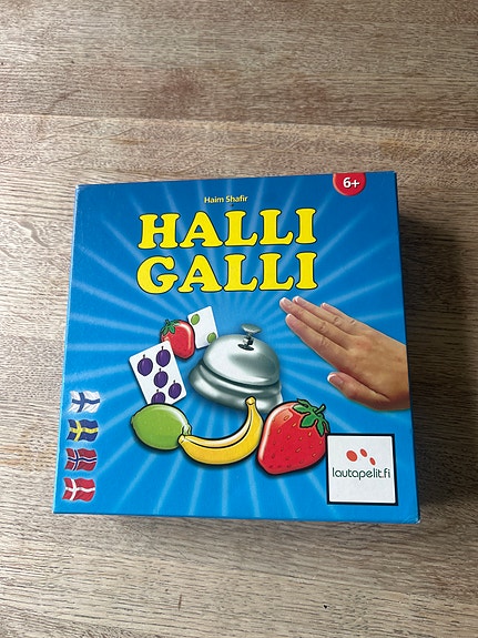 Halli Galli lautapeli 6+
