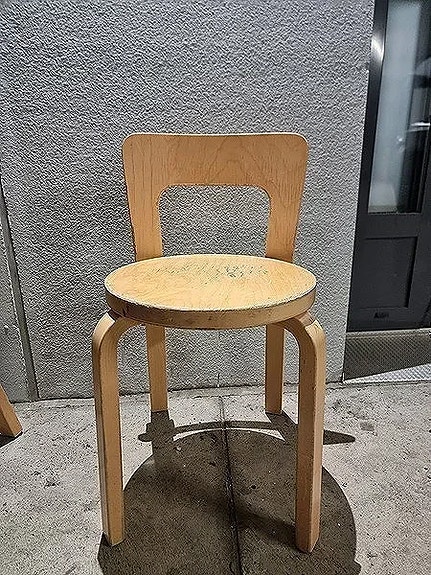Artek malli 65 tuoli koko koivu (4kpl)