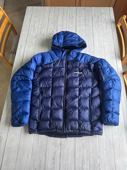 Montbell EX800 Down Parka Toppatakki Sininen S