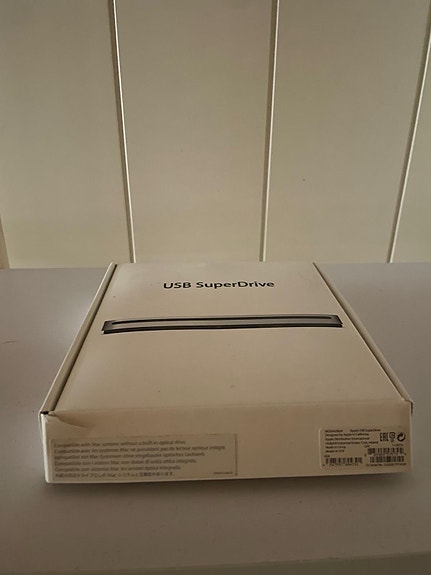 Apple USB SuperDrive ulkoinen CD/DVD-asema