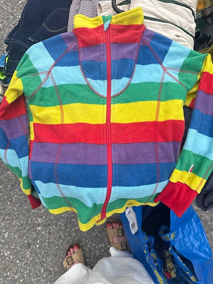 KappAhl Kaxs fleece-takki koko 128