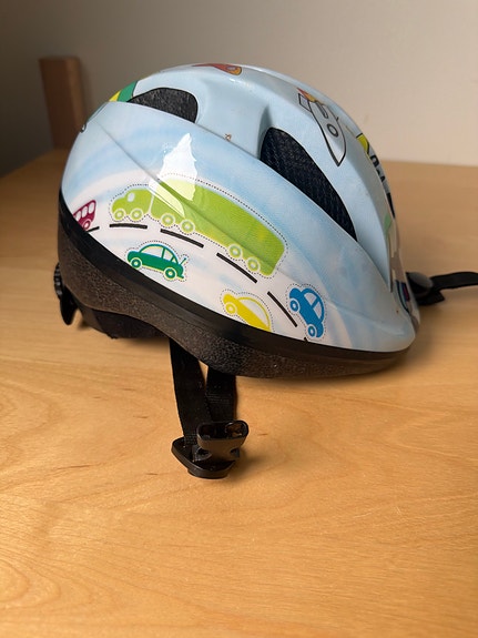 Lasten kypärä - vähän käytetty - 46-52cm