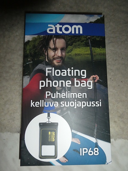Atom puhelimen kelluva suojapussi vedenpitävä