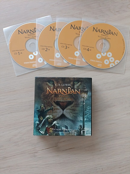 Narnian tarinat: Velho ja leijona -äänikirja (4 CD-levyä)