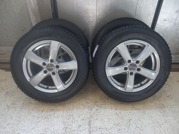 Image Dark grey metallic 16x6.5" 5x112 Sava Eskimo Ice