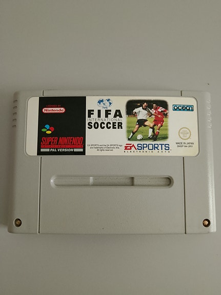 Nintendo Super Nintendo FIFA International Soccer -peli