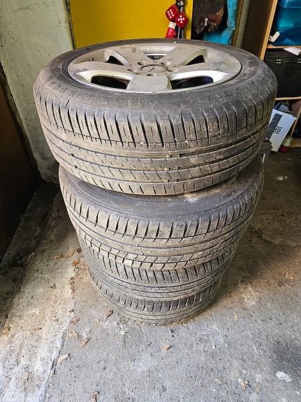 Mb 211 vanteilla kesärenkaat