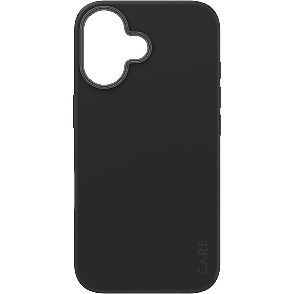 Care by PanzerGlass Muodikas MagSafe-kotelo iPhone 16 -puhelimelle, musta