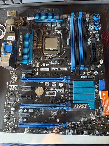 MSI Z77A-GD65 emolevy LGA1155 + Intel Core i7-3770