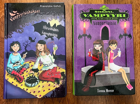 Siskoni vampyyri + Vampyyrisiskokset / nuortenkirja