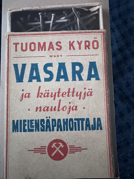 Tuomas Kyrö – Vasara ja käytettyjä nauloja (Mielensäpahoittaja)