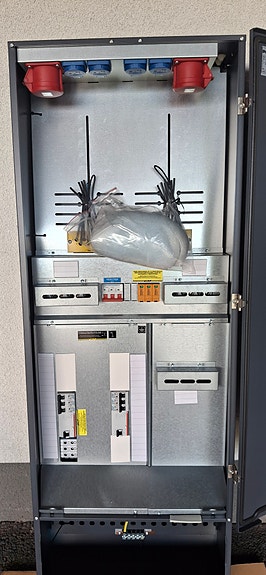 POK ulkomittauskeskus / pääkeskus / sähkökeskus 63 A, paritalo, uusi