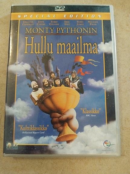 Monty Pythonin Hullu maailma DVD-elokuva