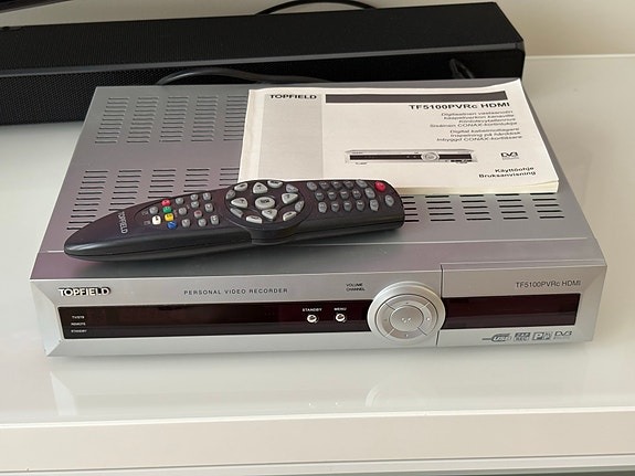 Topfield TF5100PVRc HDMI tallentava kaapelidigiboksi