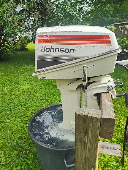 Johnson 7,5 hp perämoottori