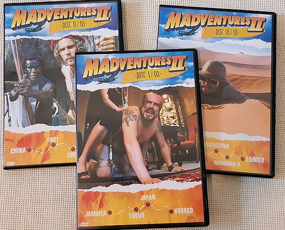 Madventures II DVD-setti