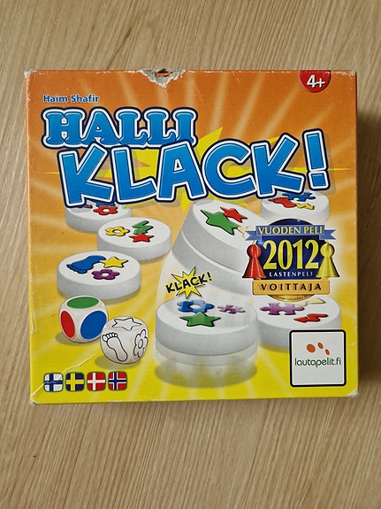 Halli Klack! lasten peli 4+