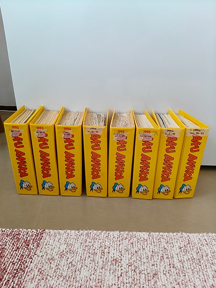Aku Ankka 1993-1996 täydelliset vuosikerrat