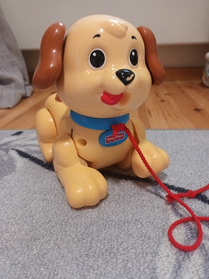 Fisher-Price vedettävä koiralelu