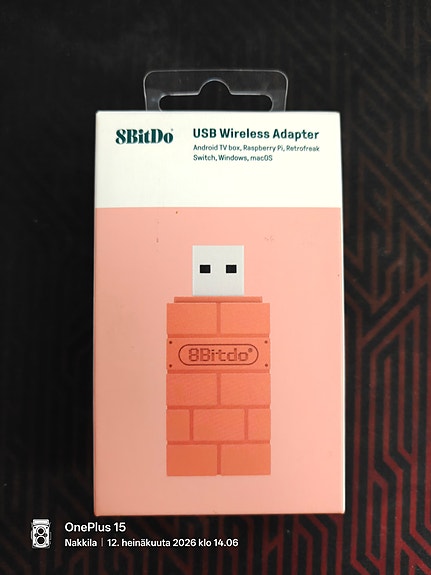 8BitDo USB Wireless Adapter – langaton sovitin PC ja Switch