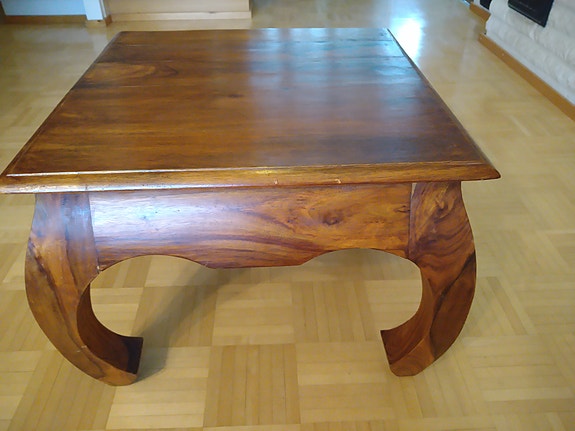 Akaasia sohvapöytä 60 x 60 x 45