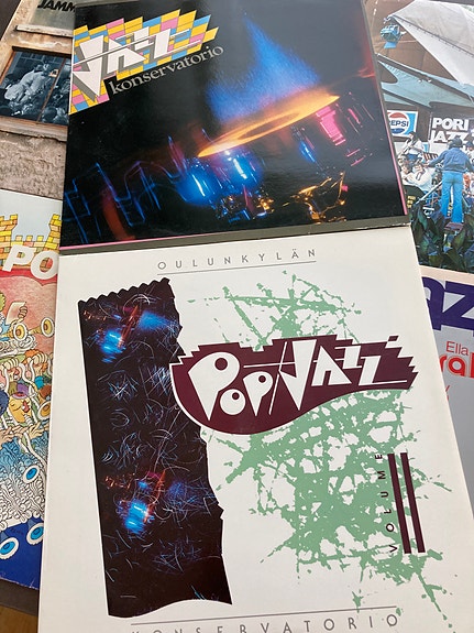 Jazz LP-levyjä