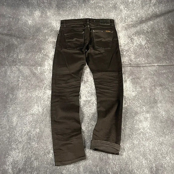 Miesten Mustat Nudie Jeans Farkut Koossa W31 L32