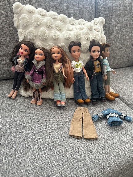 Bratz nuket 6 kpl