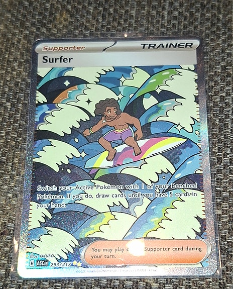 Pokemon Surfer Trainer -kortti