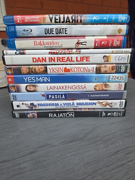 DVD- ja Blu-ray -elokuvia