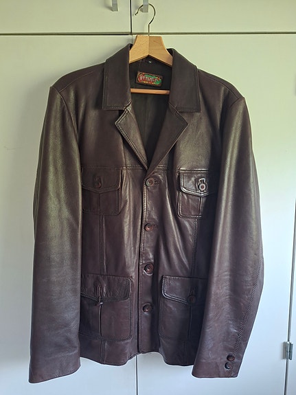 Vintage nahkatakki *54*