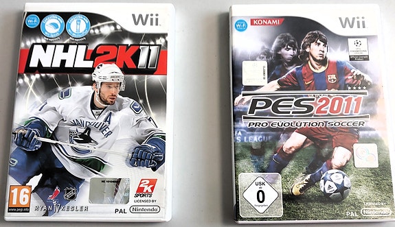 Vuoden 2011 urheilupelien klassikot Wiille: PES2011 ja NHL2K11