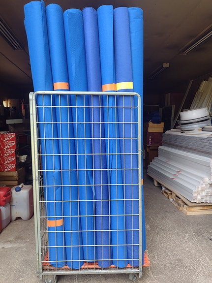 Suojamattoa