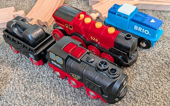 Brio-junarata yhteensä 138 osaa